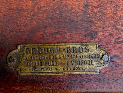 Edwardian Salon Suite by Brough Brothers, Liverpool – Sofa & Pair of Tub Chairs (c.1905–10)