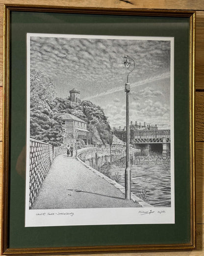Laura’s Tower, Shrewsbury – Signed Limited Edition Print, 46/185, by Michael Farr