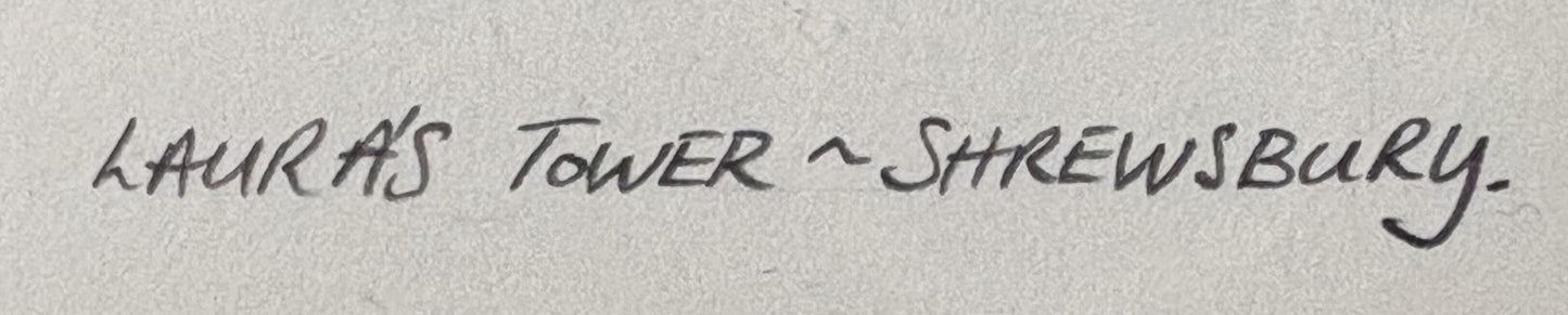 Laura’s Tower, Shrewsbury – Signed Limited Edition Print, 46/185, by Michael Farr