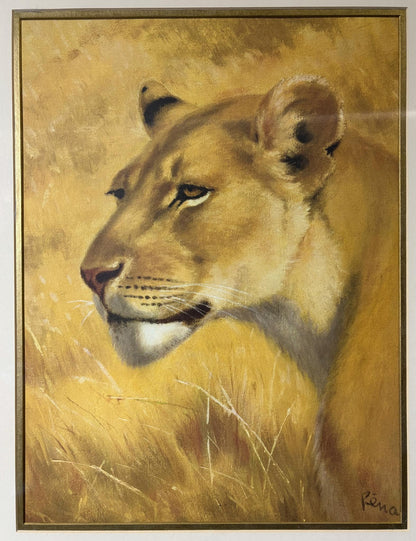 “Lioness” by Rena Fennessy - Print