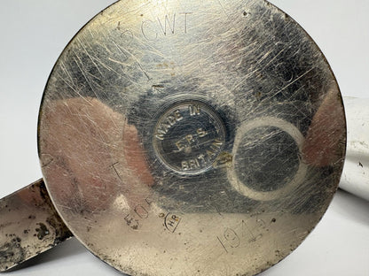 Pair of WW2 Trench Art Tankards from British Shell Casings, c.1943