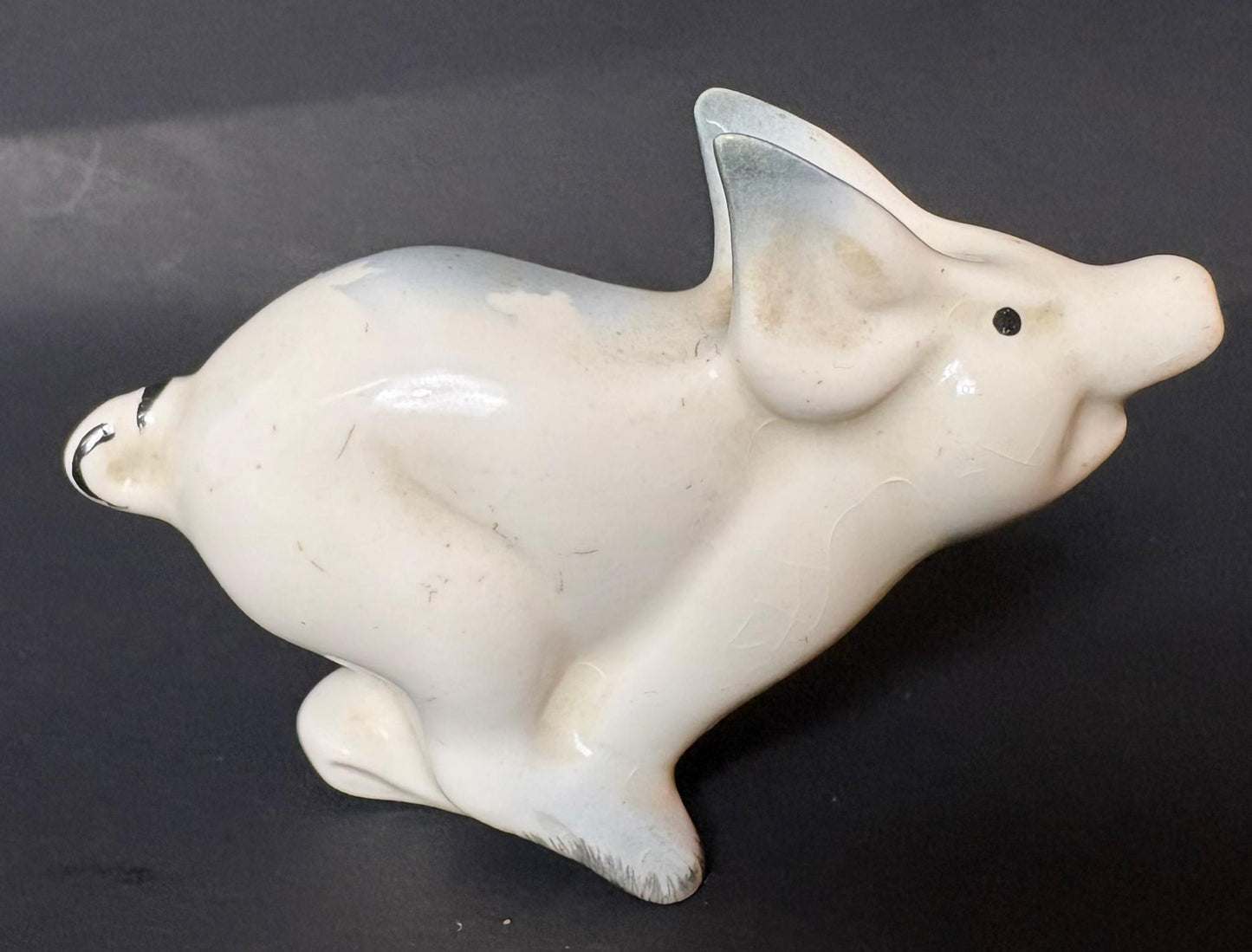 Vintage Beswick Sow & Piglet Figurines – Cream Glaze English Pottery