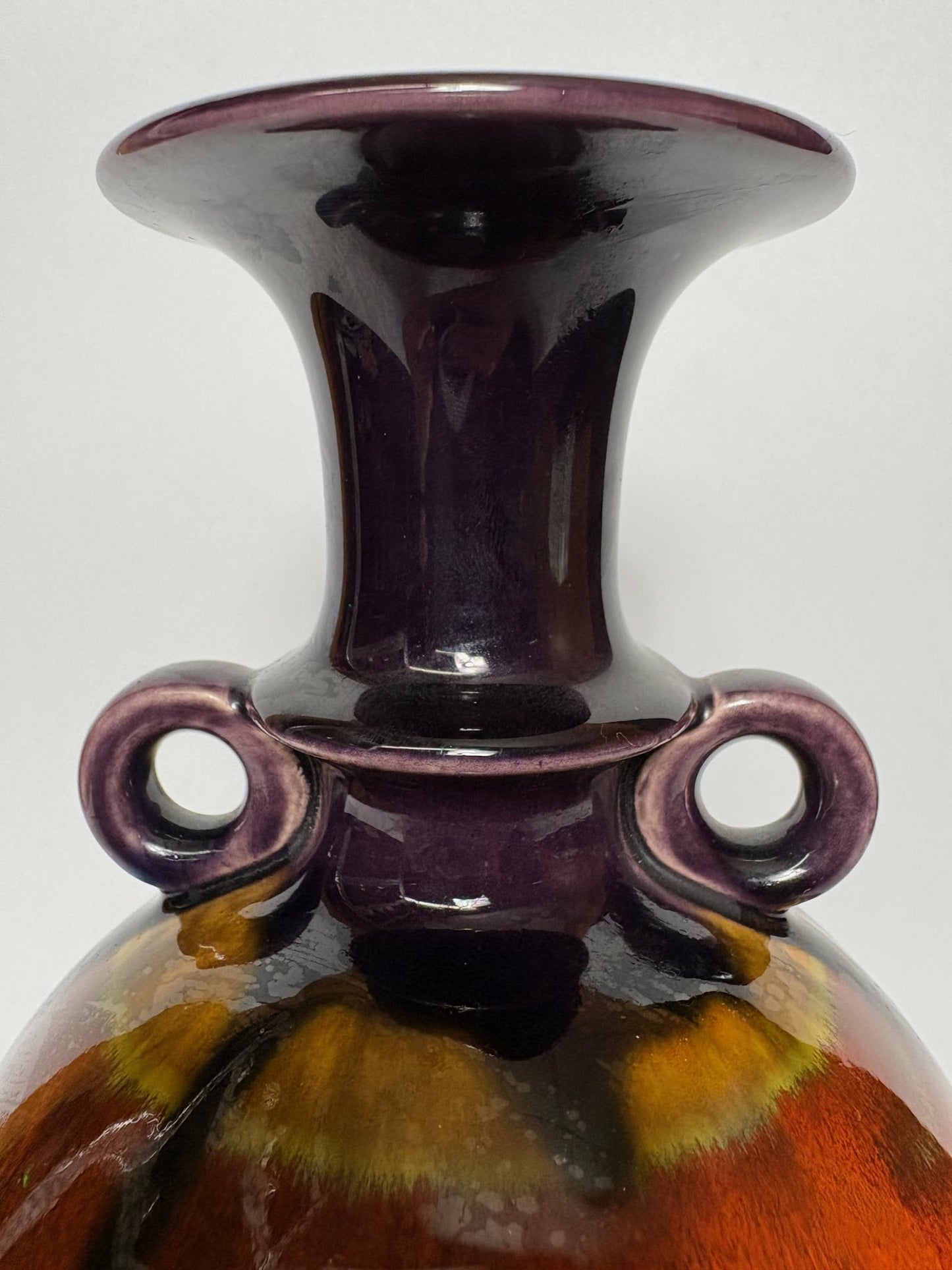 1970s Fat Lava Glaze Vase- Hutschenreuther West Germany