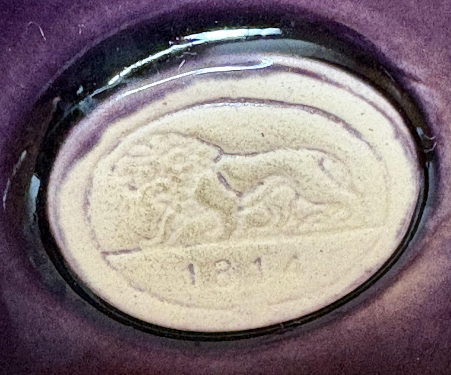 1970s Fat Lava Glaze Vase- Hutschenreuther West Germany