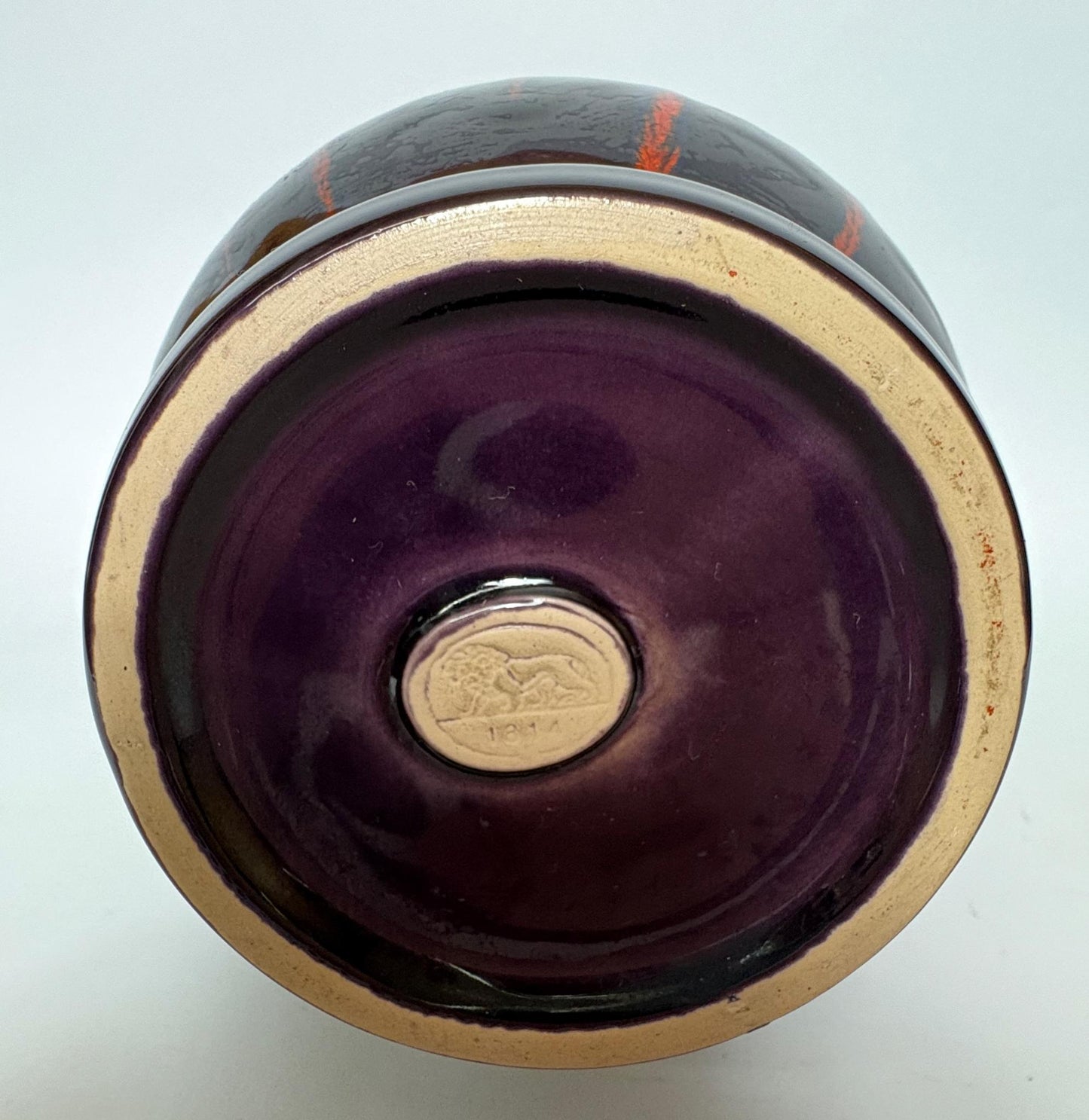 1970s Fat Lava Glaze Vase- Hutschenreuther West Germany